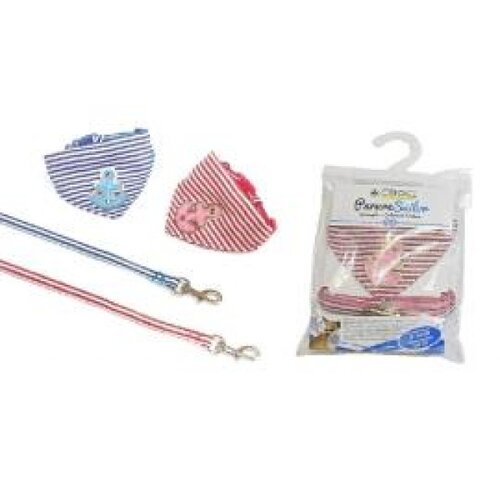 Croci d.najlon set povodnik/am sailor roze Cene