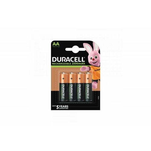 Duracell Baterija punjiva R6 2500 mah 1/4 Slike