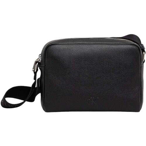 Calvin Klein Jeans OVER WEBBING CAMERA BAG21 PU K60K612711 Crna Slike