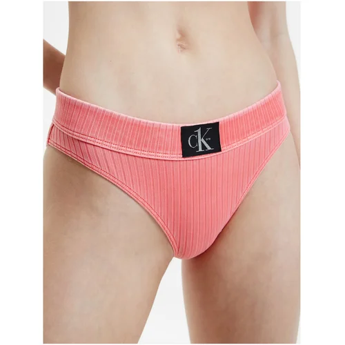 Calvin Klein Coral Women's Swimwear Bottom - Women