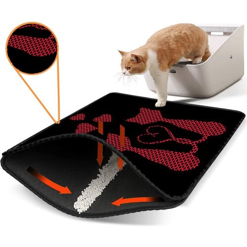 WALLXPERT Nrszn0105 multicolor cat litter mat Cene