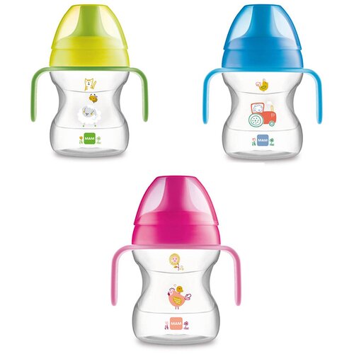 Mam lonček learn to drink 190ml, 6m+ Slike