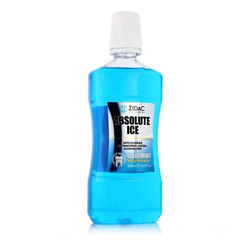 Zidac Laboratories Absolute Ice Coolmint Mouthwash 500 ml vodice za ispiranje usta Slike