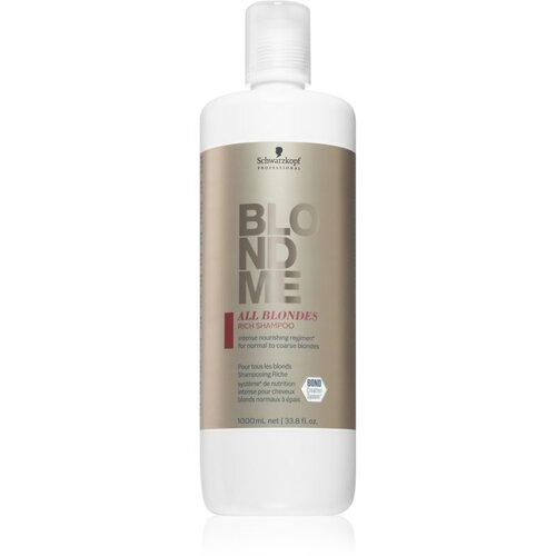 Schwarzkopf Blondme All Blondes Rich hranjivi šampon za grubu kosu 1000 ml Cijene