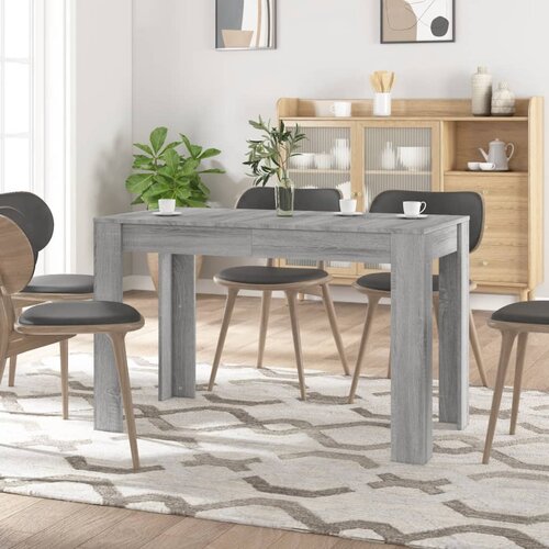 vidaXL Blagovaonski stol boja hrasta 120x60x76 cm konstruirano drvo Cijene