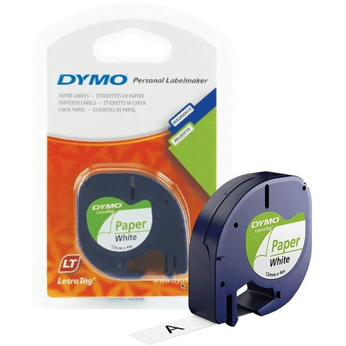 Dymo Kazeta s trakom za LetraTag, 4 met., 12 mm, bijela - S0721510 Cijene
