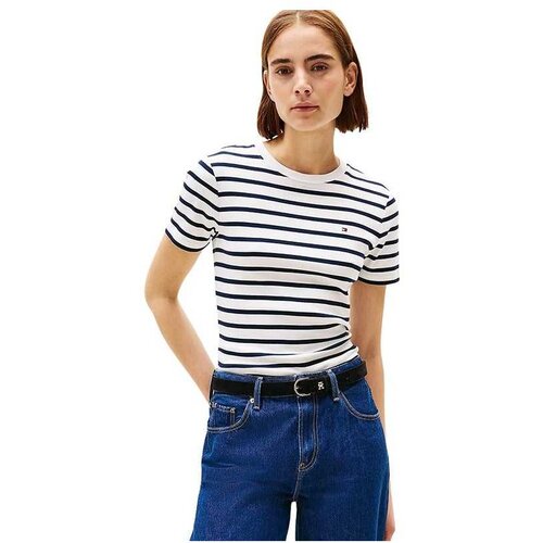 Tommy Hilfiger prugasta ženska majica Cene