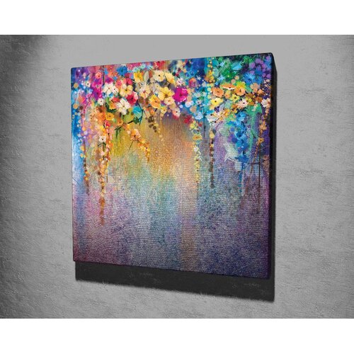 Wallity Slika na zidu na platnu 45x45cm Cijene