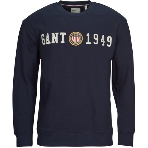 Gant Puloverji CREST C-NECK pisana Slike