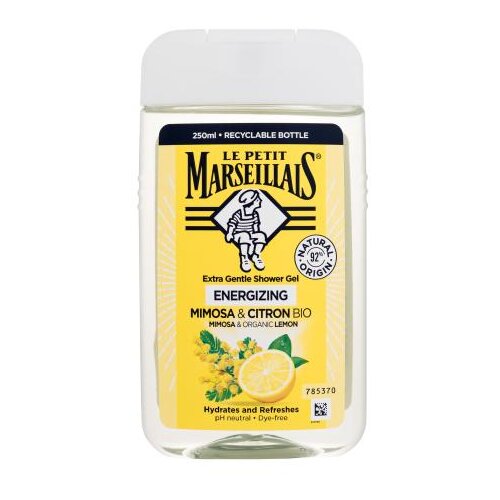 Le Petit Marseillais Extra Gentle Shower Gel Mimosa & Bio Lemon gel za prhanje 250 ml unisex Cene