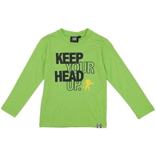 Leone 1947 Majice z dolgimi rokavi Boy T-Shirt Long Sleeves Basic Zelena Cene