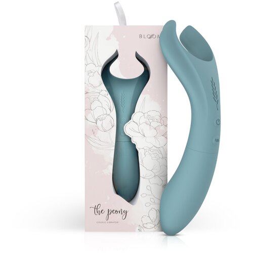 Bloom The Peony Couple Vibrator - Green Cene