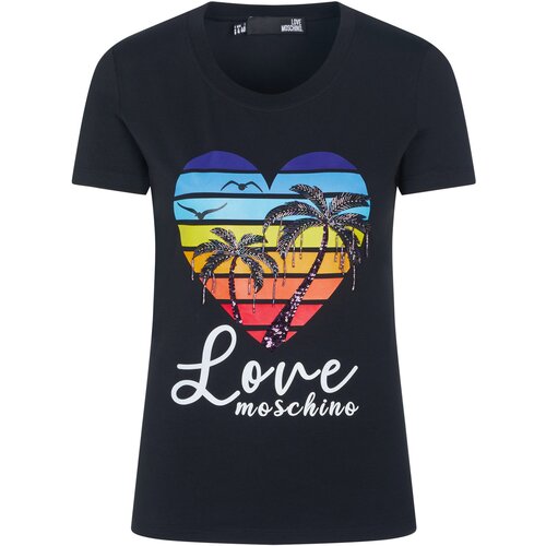 Love Moschino Majice brez rokavov - Črna Slike