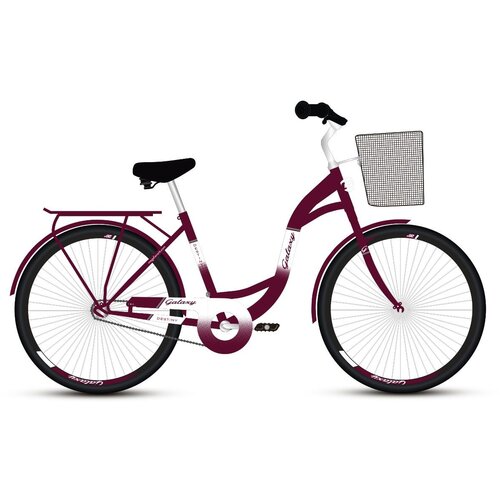Mega Favorit Bicikl GALAXY DESTINY 28"/6 cherry/bela Cene