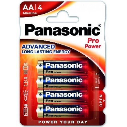 Panasonic baterije LR6PPG/4BP Alkaline Pro Power Slike