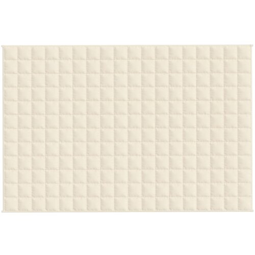  Te&amp;scaron;ka deka svijetla krem 122x183 cm 5 kg od tkanine Slike