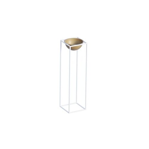 Wallxpert Dekorativna saksija GED-020-C, 80 cm, O 26 cm,, Bijela Slike