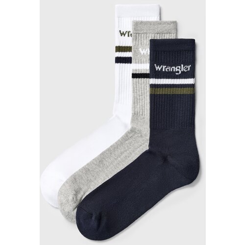 Wrangler 3PACK Sportske čarape Grier visoke Cijene