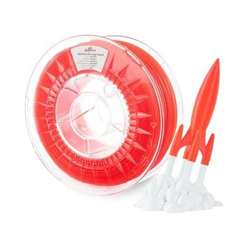 Spectrum Premium PLA High Speed Neo Red - 1,75 mm / 1000 g Slike