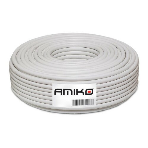 Amiko koaksijalni kabel RG-6, CCS, 90dB, 100 met. - RG6/90db - 100m Cene
