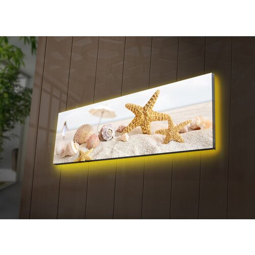 Wallity Slika sa LED osvetljenjem 3090DACT-65, 30x90 cm Cene