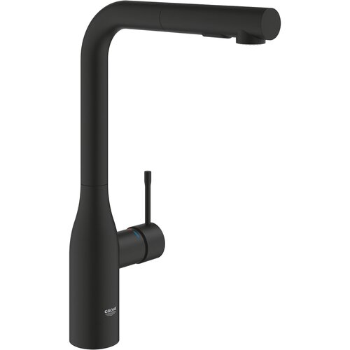 Grohe essence slavina za sudoperu sa izvlačnim tušem phantom black 30504KF0 Cene