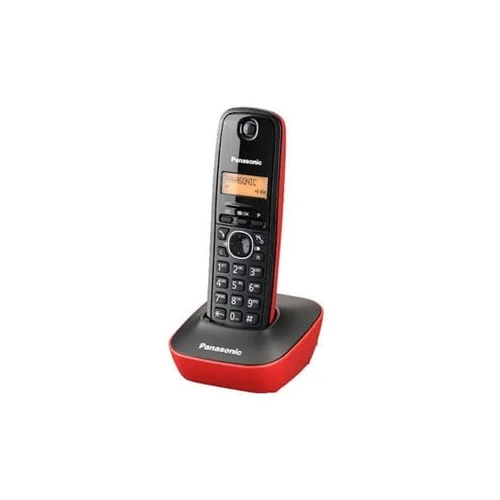  KX-TG1611FXR Panasonic telefon crno/crveni DECT CID