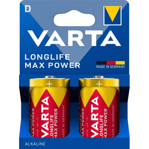 Varta LONGLIFE Max Power D Blister 2 - 1 pkg Slike