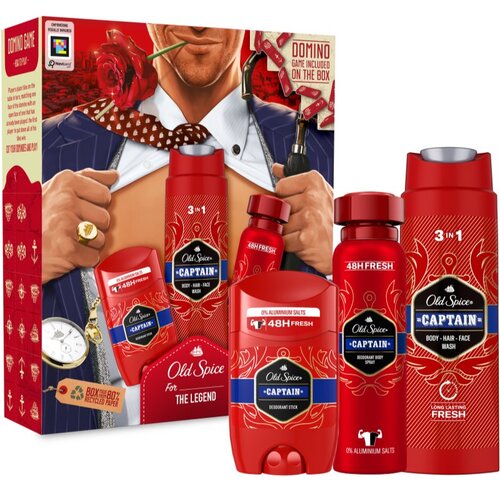 Old Spice Captain Gentleman Set darilni set (za moške) Cene