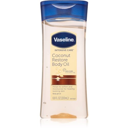 Vaseline Coconut Restore Body Oil olje za telo za vlaženje in učvrstitev kože 200 ml Cene