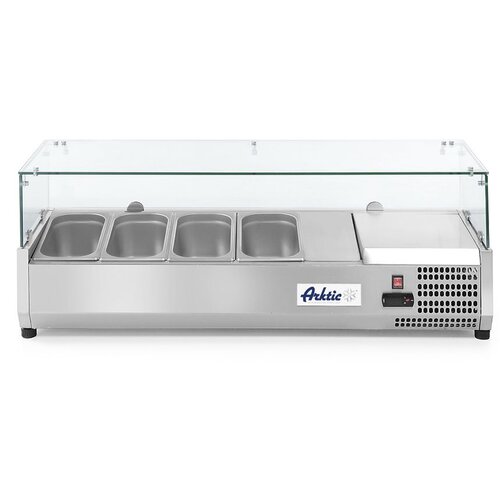 ARKTIC Rashladna vitrina GN1/3, 4x GN 1/3, 230V/180W, 1208x400x(H)456mm Cene
