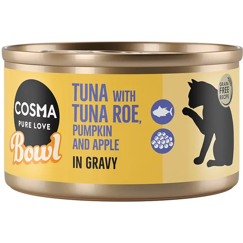 Cosma Bowl 6 x 80 g - Tuna s ikrom tune