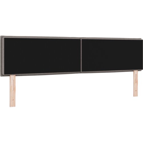  LED uzglavlje linija dizajn Taupe 90 cm tkanina Slike