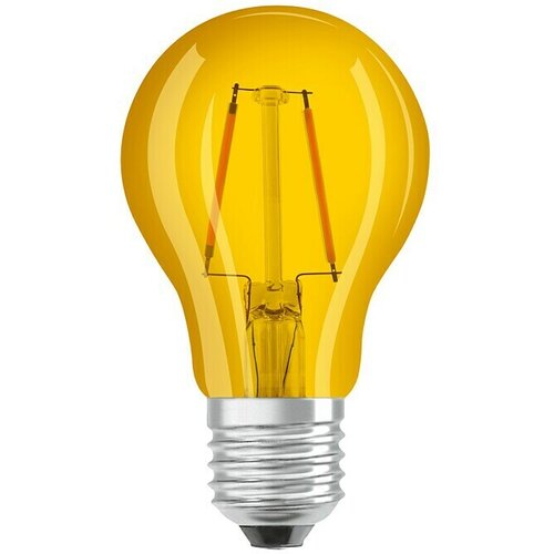 Osram Star LED svetlobni vir v obliki žarnice E27 mat (E27, Ni mogoče zatemniti, Rumena, 235 lm, 2,5 W, Barva: Zlate barve) Cene