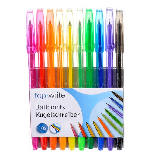  Topwrite hemijske olovke u bojama 10/1 Cijene