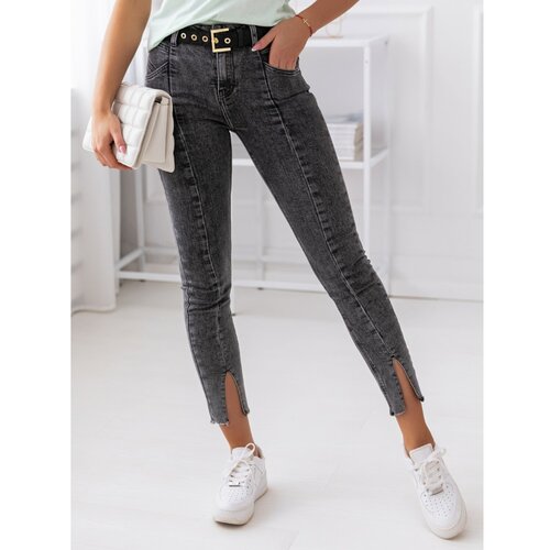 DStreet DILY women's gray jeans UY1123 Slike