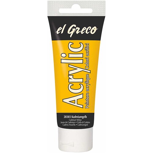  Akrilna boja el greco 75 ml cadmium yellow Cene