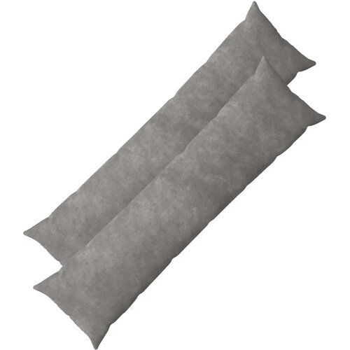  Jastuk s jastukom HEERLEN 2 kom. Svjetlosiva Mikrofibra Flis - Svjetlosiva 40 x 145 cm 2 Cijene