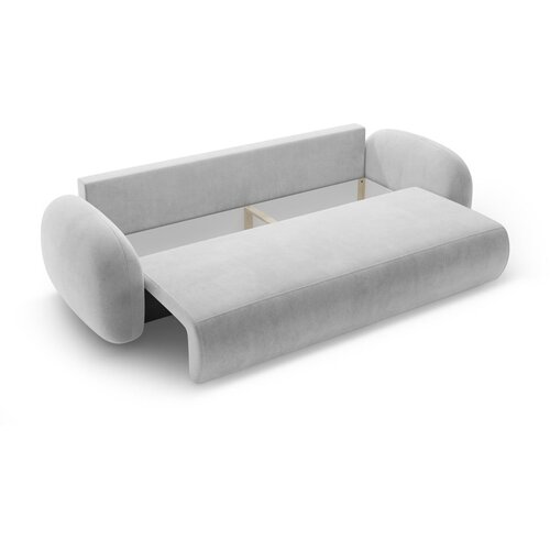 Cosmopolitan Design Svijetlo siva bar&amp;scaron;unasti sklopiva/s prostorom za odlaganje sofa 262 cm Tonale &amp;ndash; Slike