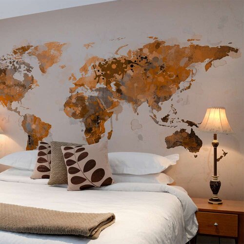  Tapeta - World in brown shades 250x193 Slike