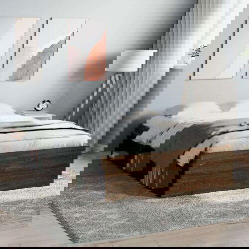  Za krevet smeđa boja hrasta 120x200 cm Cene
