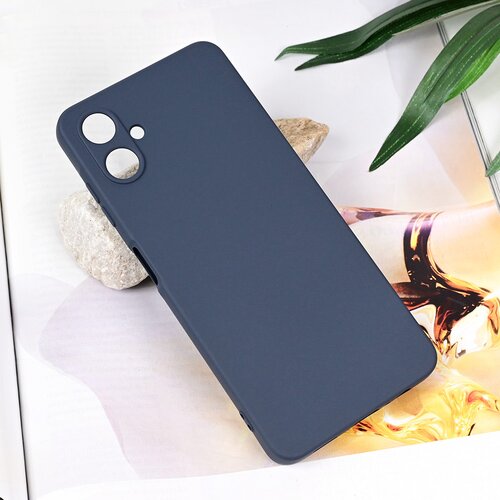Teracell torbica Soft Velvet za Samsung A065F Galaxy A06 tamno plava Cene