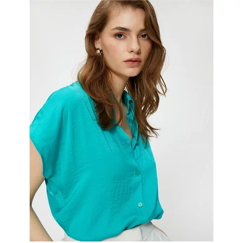 Koton Buttoned Low Sleeve Shirt