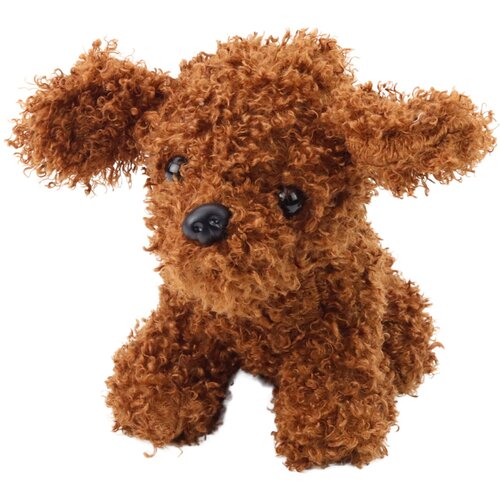 Pli&amp;scaron;ana igračka mini pudla 20cm - smeđa Slike