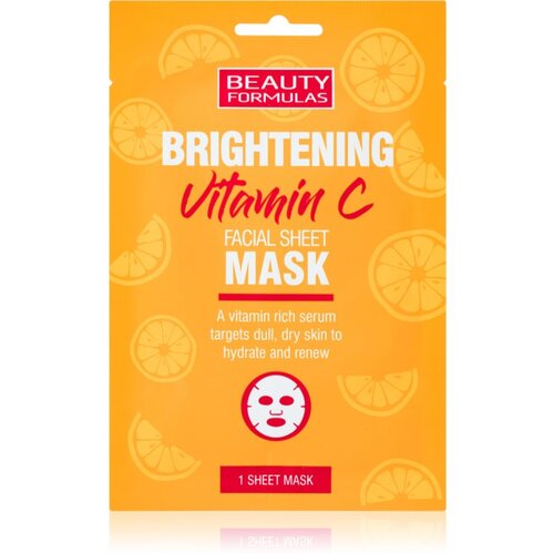 Beauty Formulas osvetljuјuća maska za lice sa vitaminom C Slike