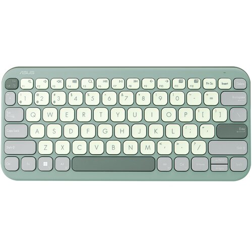 Asus KW100, bežična tipkovnica, zelena 90XB0880-BKB180 Cijene
