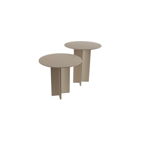 Hanah home Set klub stolova Leo, 2 komada, Bijeli Slike