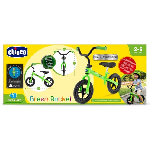 Chicco bicikl bez pedala Green Rocket Slike