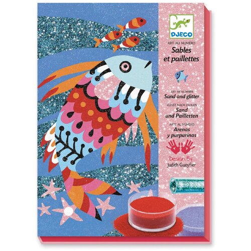 Djeco umjetnički set za pjeskarenje Rainbow Fish Cijene
