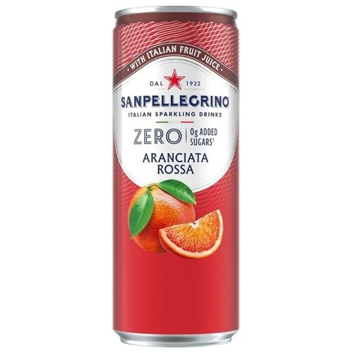 Sanpellegrino Aranciata Rossa Zero, 330 ml Slike